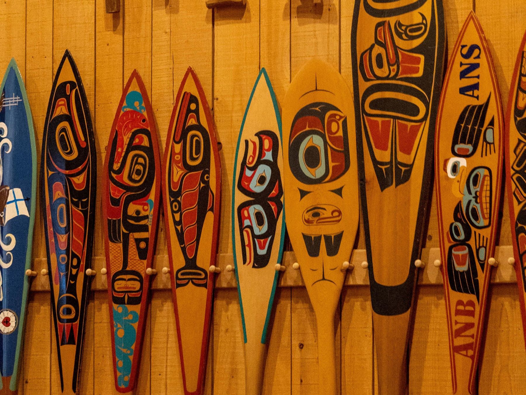 Tlingit oars